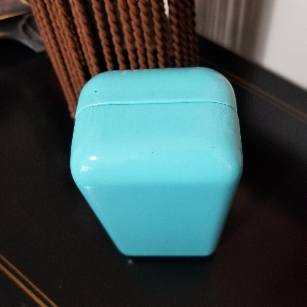 Tiffany & Co. Blue (1) Empty Sunglasses Case & (1) Empty Eyeglasses & Cloth. - Picture 5 of 13